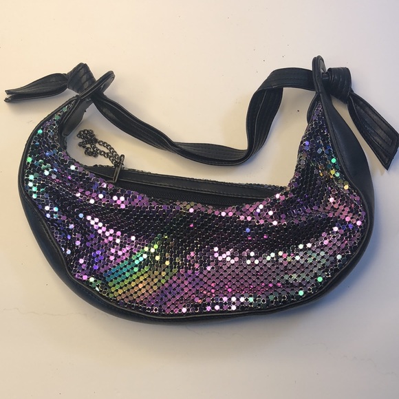 Multi colored purse with sequins - Picture 2 of 3